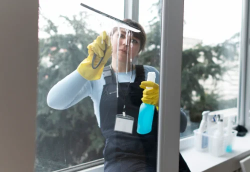 Nettoyage de vitres intérieures et extérieures à Nébouzat